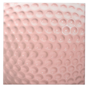 Pink Ball Ladys Golf Fliese