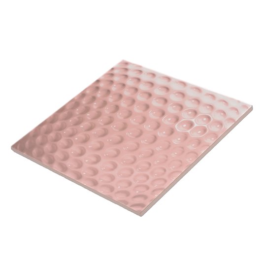 Pink Ball Ladys Golf Fliese (Seite)