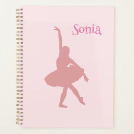Pink Ballerina Ballerina Ballett Tanzschule Planer