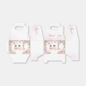 Pink Ballerina Ballet Birthday Favor Box Geschenkschachtel (Ungefaltet)