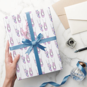 Pink Ballerina Ballet Geschenkpapier