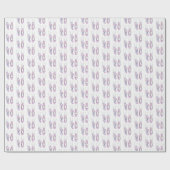 Pink Ballerina Ballet Geschenkpapier (Flach)