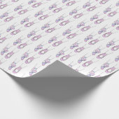 Pink Ballerina Ballet Geschenkpapier (Ecke)