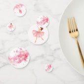 Pink Ballerina Confetti Konfetti (Gruppe)