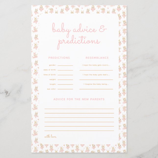 Pink Ballerina Familientraditionen & Prediction Sp (Vorderseite)