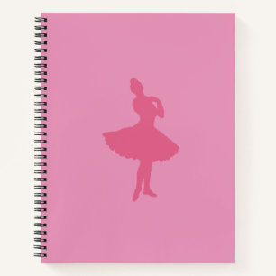 Pink Ballerina Notizblock