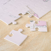Pink Ballerina Pink Puzzle (Seite)