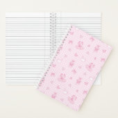 Pink Ballet Coquette Notizblock (Innen)