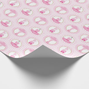 Pink Ballet Dancing - Ballerina Tutu Dancer Geschenkpapier
