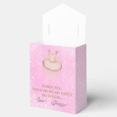 Pink Ballet Geburtstag vielen Dank Geschenkschachtel (Geöffnet)
