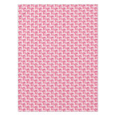 Pink Ballet Pointe Shoes Tanz Erwägung Ballerina Tischdecke (Vorderseite)