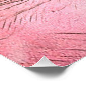 Pink Ballet Schuhe Hübscher Tänzer Feet Glossy Pos Poster (Ecke)