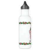 Pink Ballet Shoes Personalisiert Edelstahlflasche (Links)