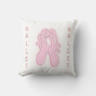 Pink Ballet Slippers American Mojo Pillow Kissen