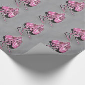 Pink Ballet Slippers Geschenkpapier (Ecke)
