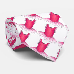 Pink Ballet Tanzlehrer Tutu Erwägung Tänzer Krawat Krawatte