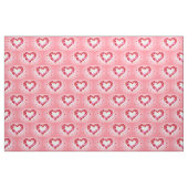 Pink Ballon Hearts Fabric Stoff (Fat Quarter (45,7 x 55,9 cm))