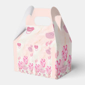 Pink Ballons Bunny Rabbit Es ist eine Girl Baby Du Geschenkschachtel (Rückseite)