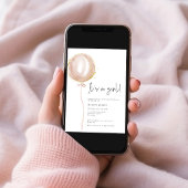 Pink Balloon Die Girl Baby Dusche Einladung