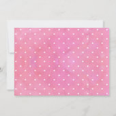 Pink Balloon Foto Lasse Flamingle jedes Alter Gebu Einladung (Rückseite)