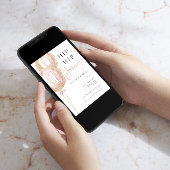 Pink Balloon Girl Erster Geburtstag Einladung