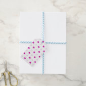 Pink Balloons Geschenk-Tag Geschenkanhänger (Mit Garn)