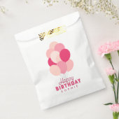 Pink Balloons Happy Birthday Geschenktütchen (Versiegelt)