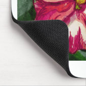 Pink Balsam Blume Mousepad (Ecke)