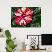 Pink Balsam Blume Poster (Heimbüro)