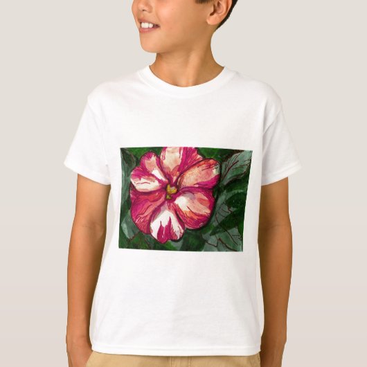 Pink Balsam Blume T-Shirt (Vorderseite)