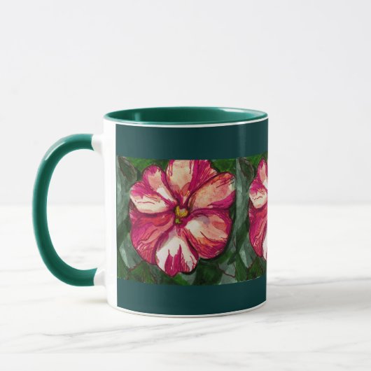 Pink Balsam Blume Tasse (Links)