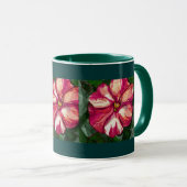 Pink Balsam Blume Tasse (VorderseiteRechts)
