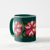 Pink Balsam Blume Tasse (Vorderseite Links)