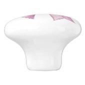 Pink-Band-Möbel Keramikknauf (Seitenansicht)