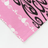 Pink Bandana  Fleecedecke (Ecke)