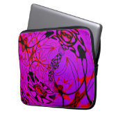 Pink Bandit Laptopschutzhülle (Vorderseite Links)