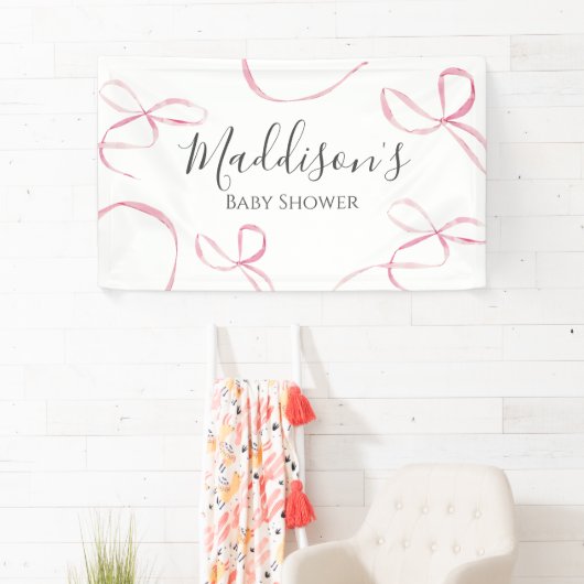 Pink-Banner, Bugbabydusche Banner (Insitu)