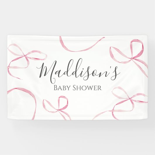 Pink-Banner, Bugbabydusche Banner (Horizontal)