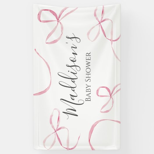 Pink-Banner, Bugbabydusche Banner (Vertikal)