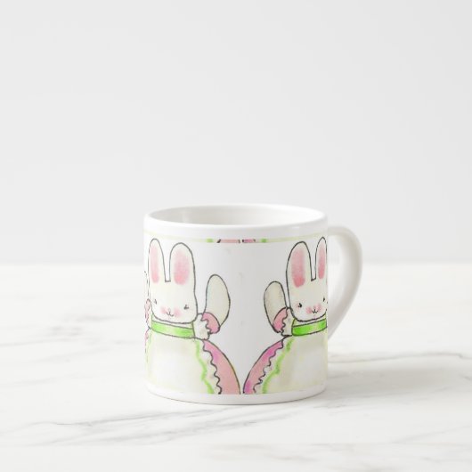 Pink-Bär Espressotasse (Vorderseite Rechts)