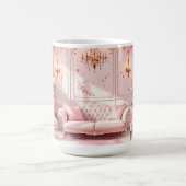 Pink Barock Kaffeetasse (Mittel)