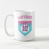 Pink Baseball Drip Kaffeetasse (Links)