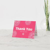 Pink Bat Mitzvah Sternexplosion Fettschrift Typ Co