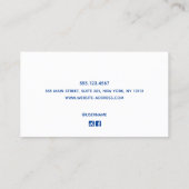 Pink Bath Bomben Telefonnummerkarte (Rückseite)