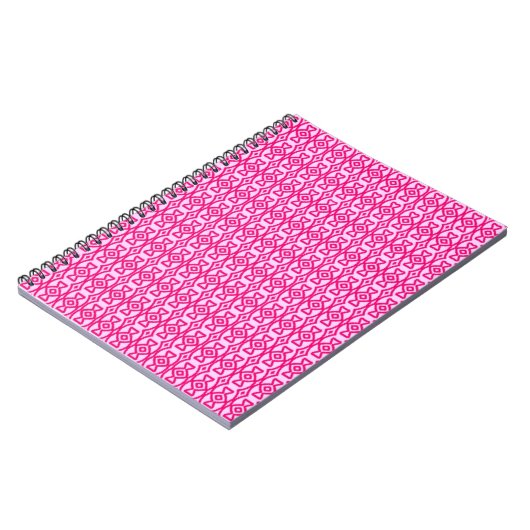 Pink Batik Notizblock (Linke Seite)