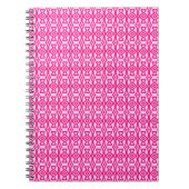 Pink Batik Notizblock (Vorderseite)