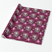 Pink Baubles Packpapier (Ungerollt)