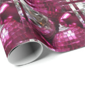 Pink Baubles Packpapier (Rolleneckpunkt)