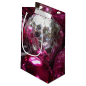 Pink Baule Geschenktasche Kleine Geschenktüte (Rückseite Schrägansicht)