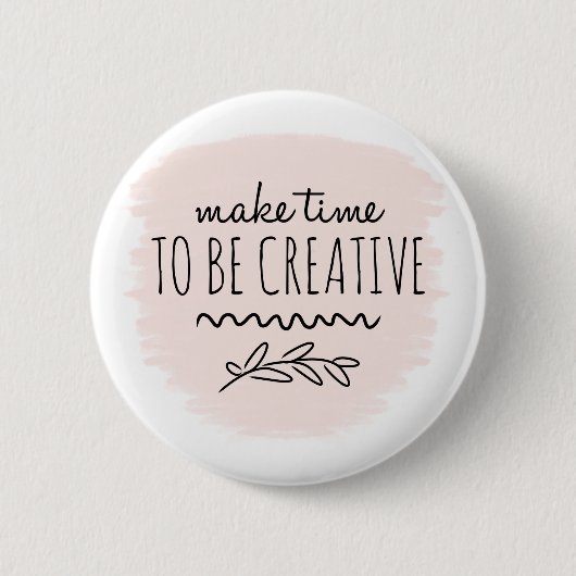 Pink be Crefting Button (Vorderseite)